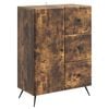 vidaXL Serv&iacute;rovac&iacute; skř&iacute;ň Kouřov&yacute; dub 66 x 34,5 x 90 cm