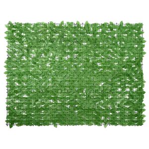 vidaXL Balkonov&aacute; z&aacute;stěna se zelen&yacute;mi listy 200 x 150 cm