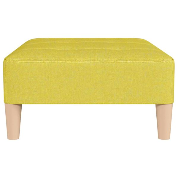 vidaXL Podnožka zelen&aacute; 78 x 56 x 32 cm textil