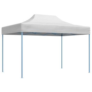 vidaXL Profesion&aacute;ln&iacute; skl&aacute;dac&iacute; party stan 280x410x315 cm ocel b&iacute;l&yacute;