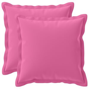 vidaXL Povlak na pol&scaron;t&aacute;ř 2 ks HOUTEN Růžov&aacute; 30 x 30 cm Polyester