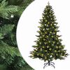 vidaXL Uměl&yacute; Skl&aacute;dac&iacute; V&aacute;nočn&iacute; Strom 120 cm 150 LED Tepl&aacute; b&iacute;l&aacute;