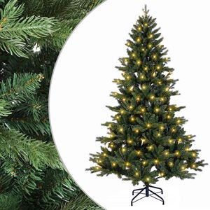 vidaXL Uměl&yacute; Skl&aacute;dac&iacute; V&aacute;nočn&iacute; Strom 120 cm 150 LED Tepl&aacute; b&iacute;l&aacute;