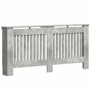 vidaXL Kryt radi&aacute;toru Betonově &scaron;ed&aacute; 172 x 19 x 81,5 cm