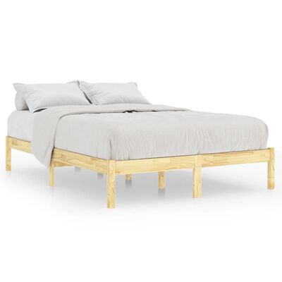 vidaXL Rám postele masivní dřevo 120 x 190 cm Small Double
