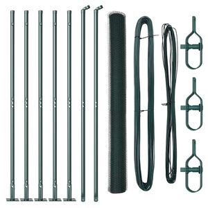 vidaXL Plotov&yacute; sloupek. Zelen&aacute;