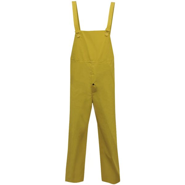 vidaXL Voděodolný dvoudílný oblek do deště s kapucí žlutý XL