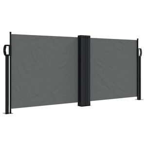 vidaXL Zatahovac&iacute; bočn&iacute; mark&yacute;za antracitov&aacute; 100 x 600 cm