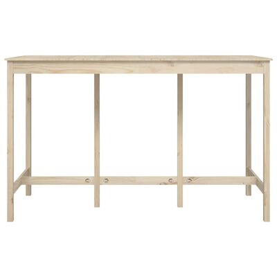 vidaXL Barový stůl 180 x 80 x 110 cm masivní borové dřevo