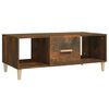 vidaXL Konferenčn&iacute; stolek kouřov&yacute; dub 102x50x40 cm kompozitn&iacute; dřevo