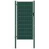 vidaXL Plotov&aacute; branka PVC a ocel 100 x 164 cm zelen&aacute;