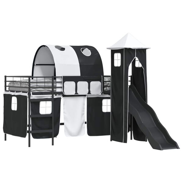 vidaXL Čern&aacute; 107 x 200 cm