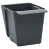 vidaXL Květinov&eacute; bedny pro euro palety 12 pcs &Scaron;ed&aacute; 13,5 x 9 x 9,5 cm