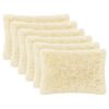 vidaXL Povlak na pol&scaron;t&aacute;ř 6 pcs HEERLEN Kr&eacute;mov&aacute; 50 x 70 cm PV fleece