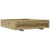 vidaXL Zahradn&iacute; truhl&iacute;k 110 x 110 x 26,5 cm impregnovan&eacute; borov&eacute; dřevo