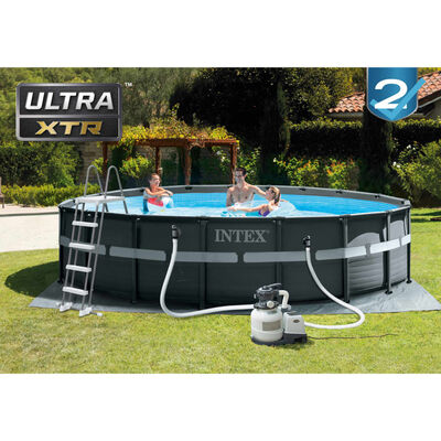 Intex Rámový bazén Ultra XTR 549x132cm s pískovým filtračním čerpadlem
