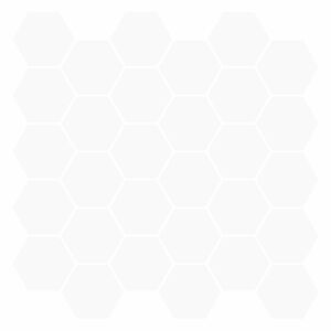 vidaXL Hexagon&aacute;ln&iacute; dlaždice 20 ks B&iacute;l&aacute; 30 x 30 cm Polyuretan a PET