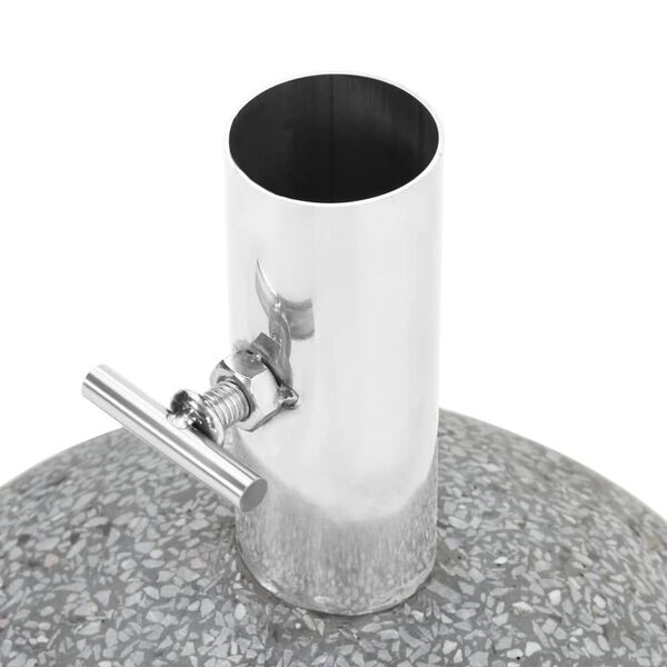 Esschert Design Stojan na slunečn&iacute;k 11,5 kg 25 x 25 x 24 cm &scaron;ed&yacute; PV11