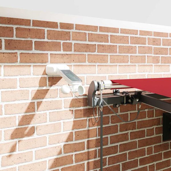 vidaXL Plátno pro markýzu s Červená 450 × 300 cm Polyester