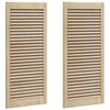 vidaXL Skř&iacute;ňov&eacute; dveře se dveřmi 2 ks Př&iacute;rodn&iacute; 49,5 x 2,1 x 110 cm