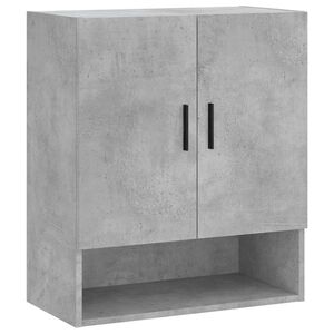vidaXL N&aacute;stěnn&aacute; skř&iacute;ňka betonově &scaron;ed&aacute; 60 x 31 x 70 cm kompozitn&iacute; dřevo