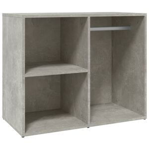 vidaXL Toaletn&iacute; skř&iacute;ňka betonově &scaron;ed&aacute; 80 x 40 x 65 cm kompozitn&iacute; dřevo