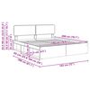 vidaXL R&aacute;m postele s čelo Sonoma 180 x 200 cm Masivn&iacute; borov&eacute; dřevo