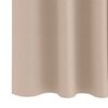 vidaXL Z&aacute;věsy na zatemněn&iacute; s kroužky 2 pcs Taupe 225 x 140 cm