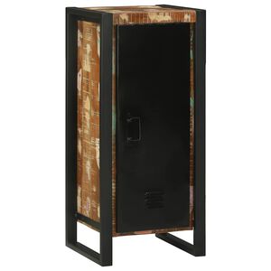 vidaXL Koupelnov&aacute; skř&iacute;ň Hněd&aacute; 40 x 35 x 90 cm Masivn&iacute; obnovovan&eacute; dřevo