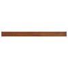 vidaXL Parapet okna Hněd&eacute; dřevo 160 x 15 x 4,5 cm PVC