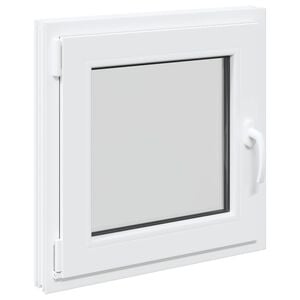 vidaXL Barva vnitřku okna do sklepa b&iacute;l&aacute; RISOR 50 x 50 cm