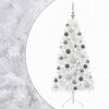 vidaXL Uměl&yacute; v&aacute;nočn&iacute; stromek s v&aacute;nočn&iacute;mi koulemi 150 cm 150 LED