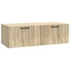 vidaXL N&aacute;stěnn&aacute; TV skř&iacute;ň Dub sonoma 98 x 41 x 30 cm Kompozitn&iacute; dřevo