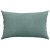 vidaXL Pohovkové polštáře 2 pcs Mořská zelená 50 x 30 cm