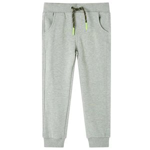 vidaXL Dětsk&eacute; tepl&aacute;ky světle khaki 92