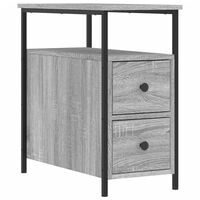 vidaXL Noční stolek šedý sonoma 30 x 60 x 60 cm kompozitní dřevo