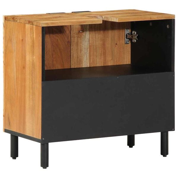 vidaXL Skř&iacute;ňka pod umyvadlo Masivn&iacute; ak&aacute;tov&eacute; dřevo 62 x 33 x 58 cm