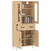 vidaXL Skř&iacute;ň highboard dub sonoma 69,5 x 34 x 180 cm kompozitn&iacute; dřevo