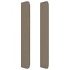 vidaXL Box spring postel s matrac&iacute; taupe 200x200 cm textil