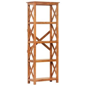 vidaXL Knihovna 60 x 30 x 160 cm masivn&iacute; ak&aacute;cie s medov&yacute;m povrchem