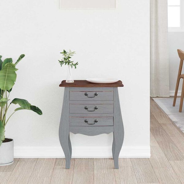 vidaXL Nočn&iacute; stolek masivn&iacute; mahagonov&eacute; dřevo 48 x 35 x 64 cm