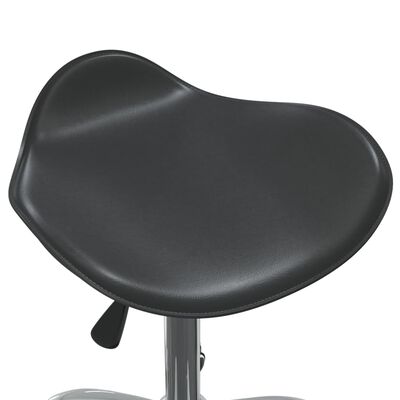 vidaXL Kosmetická stolička černá umělá kůže