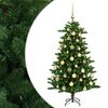 vidaXL Artificial Christmas Tree with Bauble 120 cm 150 LED Tepl&aacute; b&iacute;l&aacute;