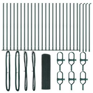 vidaXL Plotov&yacute; sloupek. Zelen&aacute;