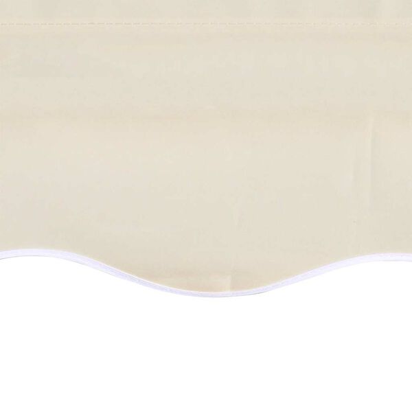 vidaXL Plachta na mark&yacute;zu kr&eacute;mov&aacute; 500 x 300 cm pl&aacute;těn&aacute;