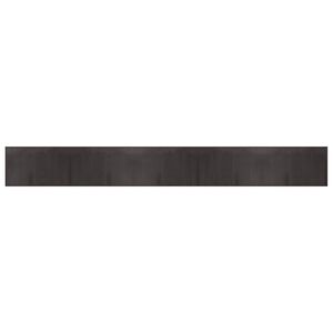 vidaXL Koberec obd&eacute;ln&iacute;kov&yacute; tmavě hněd&yacute; 60 x 500 cm bambus