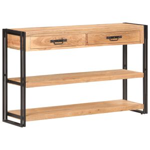 vidaXL Př&iacute;born&iacute;k 120 x 30 x 75 cm masivn&iacute; ak&aacute;ciov&eacute; dřevo