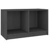 vidaXL TV stolek &scaron;ed&yacute; 70 x 33 x 42 cm masivn&iacute; borov&eacute; dřevo