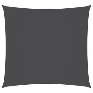 vidaXL St&iacute;n&iacute;c&iacute; plachta oxfordsk&aacute; l&aacute;tka čtvercov&aacute; 3,6x3,6 m antracitov&aacute;