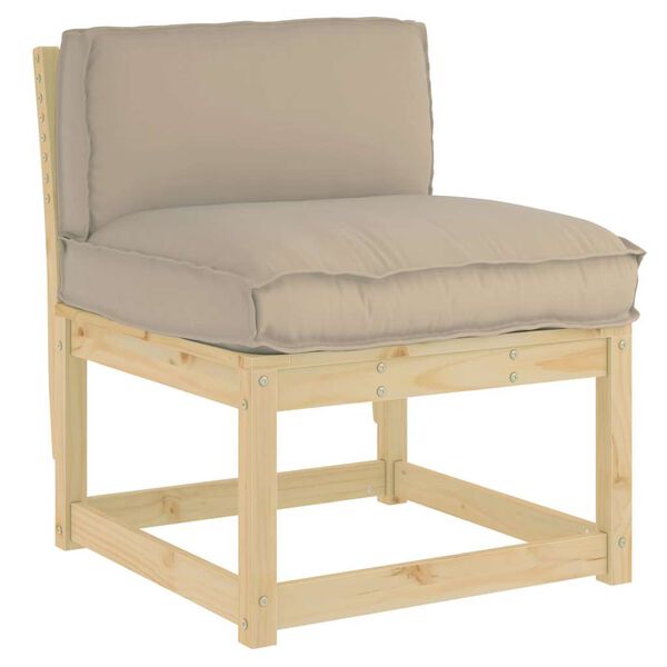 vidaXL Pol&scaron;t&aacute;ř Taupe 70 x 40 x 12 cm Oxford l&aacute;tka